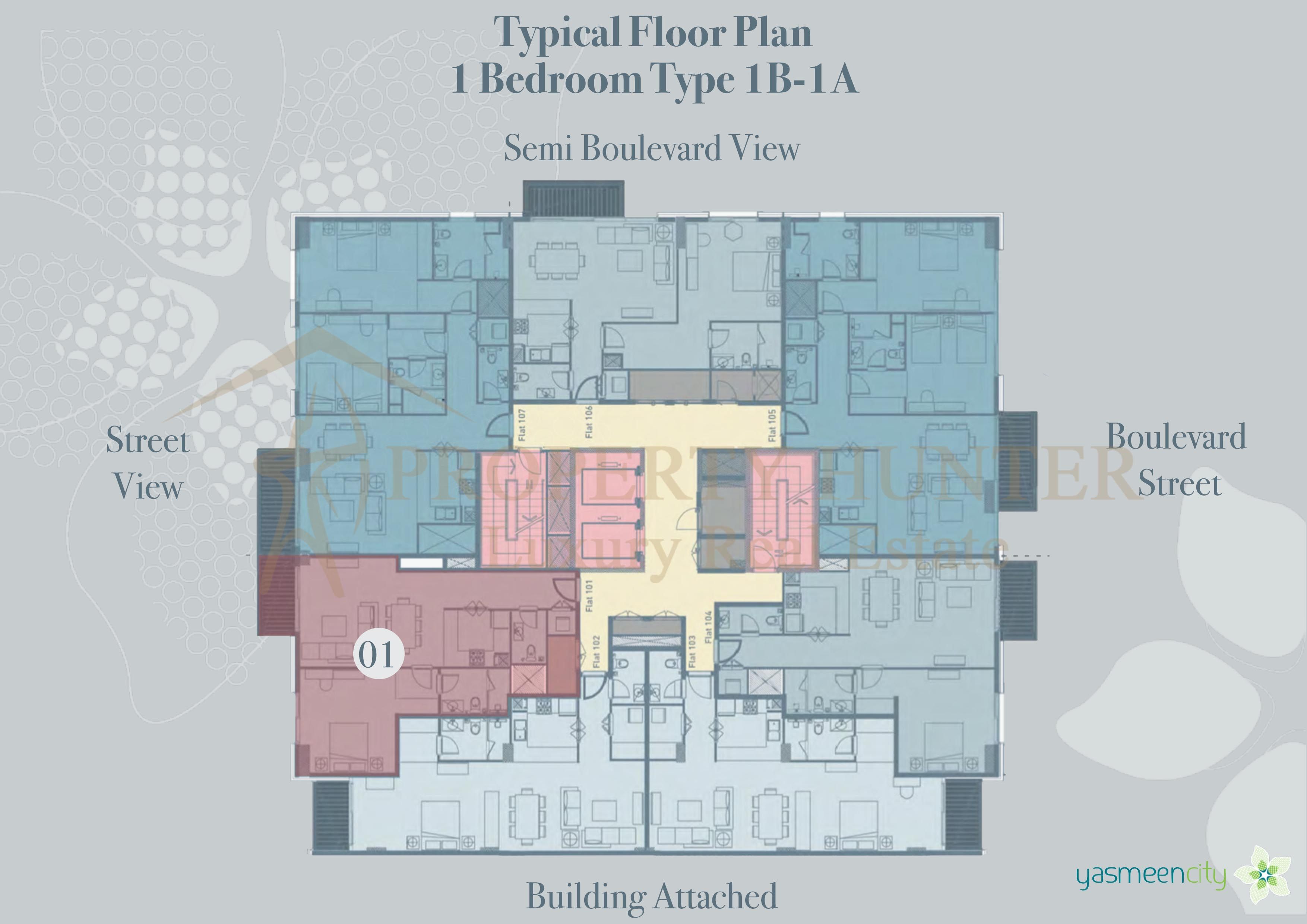 Mixed Use Building in Yasmeen Boulevard